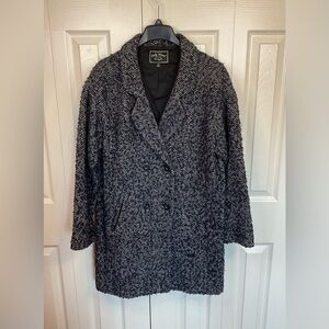 Lucky Brand Boucle Double Breasted Coat - GUC